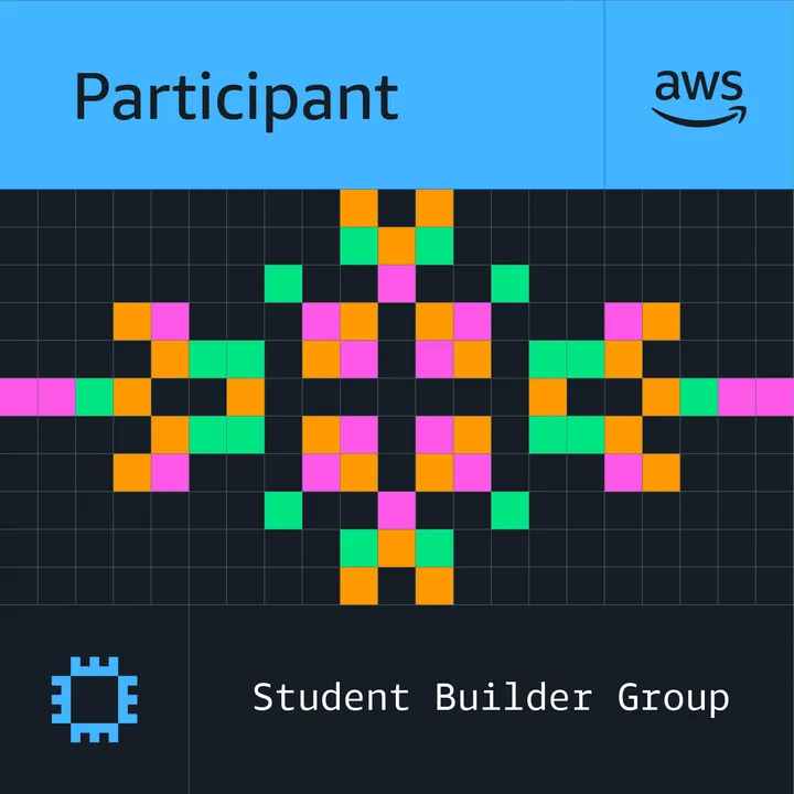 AWS Student Builder Group Participant badge